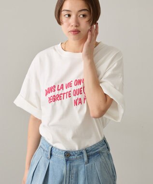 AMERICAN HOLIC 発泡プリントTシャツ
