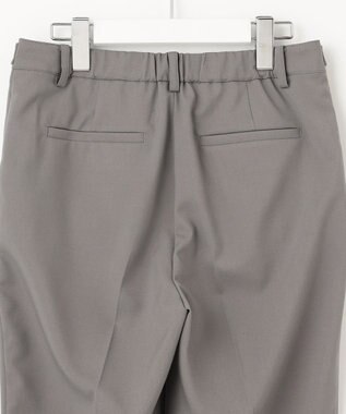 J.PRESS LADIES 【洗える】トロストレッチ テーパード パンツ ブラウン系