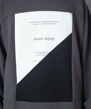 WEGO カラーパネルプルオーバー ブラック中濃色