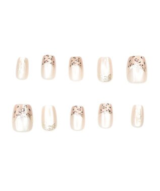 WEGO デザインショートネイルチップ 柄1