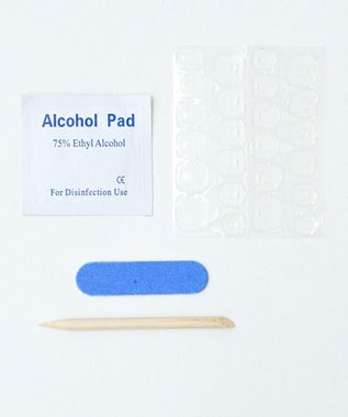 WEGO デザインショートネイルチップ 柄1