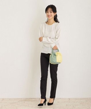 ROOTOTE 0655【直営店限定】ベビールー.クランプリー.2トーン-A 01：ミントイエロー