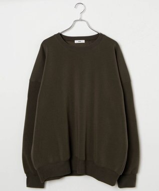WEGO 【ユニセックス着用/MLXLサイズ展開/新色追加/裏起毛】スウェットプルオーバー カーキ