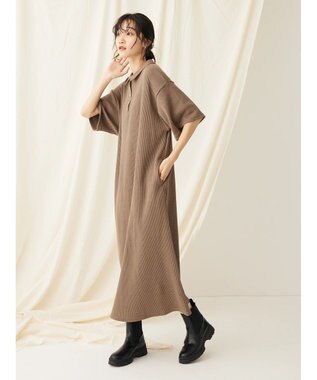 CRAFT STANDARD BOUTIQUE ワッフルワンピース Mocha