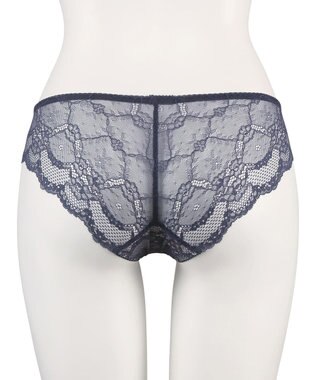 San-ai Resort（三愛水着楽園） エレガントコレクション2402バックレースショーツ 【northerly】 Bグレー