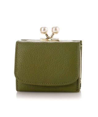 UNBILLION ペルケ perche / アクリル玉三つ折りミニサイフ OL