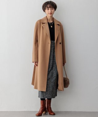 23区 ショート ヒール ブーツ ブラウン系