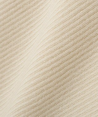 earth music&ecology クロスニットプルオーバー Ivory