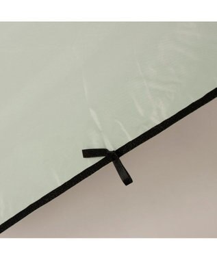 UNBILLION カシュネ cachenez / PUサテンリボン3段折りたたみ傘 グリーン