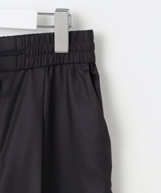 自由区 【カタログ掲載・接触冷感・UVケア・洗える】フルダルスパンマイクロピーチワイドストレート パンツ セピア