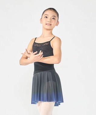 Chacott スカート ブラックグラデーション