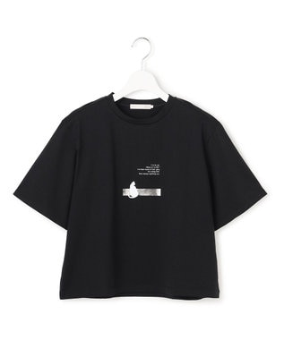 ICB ロゴTEE（猫モチーフ） ブラック
