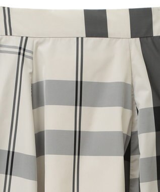 YECCA VECCA 撥水メモリーフレアスカート Light Beige