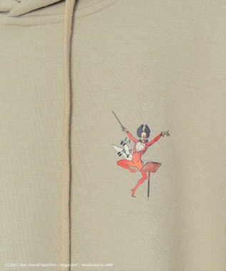 CRAFT STANDARD BOUTIQUE アートコラボ【ジュール・シェレ】パーカー Gray Beige