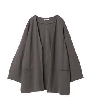 CRAFT STANDARD BOUTIQUE ポンチノーカラージャケット Charcoal Gray