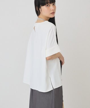 AMERICAN HOLIC 【予約】【WEB限定】イージーケア+接触冷感バックタック半袖プルオーバー