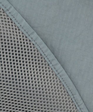 J.PRESS MEN ナイロンリップレギュラーカラー シャツブルゾン サックスブルー系