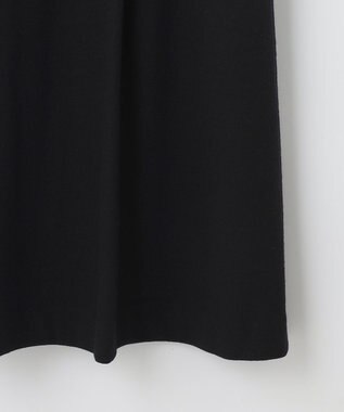 自由区 【セット可】ウールジャージー ワンピース ネイビー系