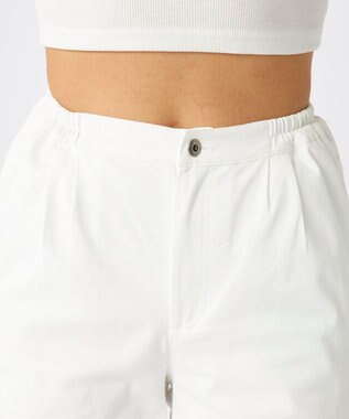 OP／FILA 【Kappa】チノワイドパンツ オフホワイト