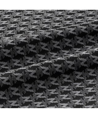 ZERO HALLIBURTON 【セットアップ可能】 モノグラム柄 ニットポロシャツ ZHG-W5A4d 85139 ブラック