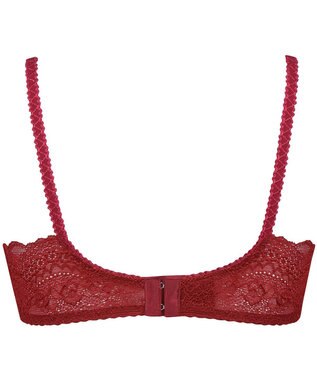 Wing Wing Lesiage　【2780シリーズ】　ブラジャー　ふっくらまる胸　総レース　ウイング／ワコール　PB2780 レッド