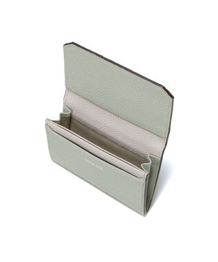 TOPKAPI 【TOPKAPI】バイカラー レザー 名刺入れ LEAN リーン ミントグリーン