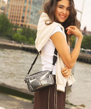 LeSportsac CLEAR E/W PHONE CROSSBDY/クリアオニキス クリアオニキス