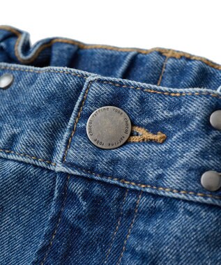 Green Parks タックワイドデニムパンツ Medium Indigo