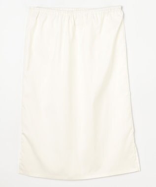 NAVE 【Nave・洗える】シアーニット スカート ホワイト系