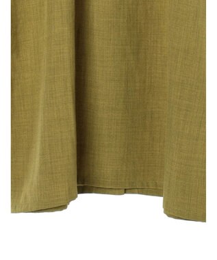 Green Parks 前後２ｗａｙミディ丈タックワンピース Green