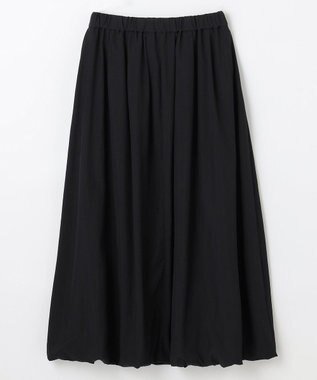 ANY L 【撥水/ウエストゴム】バルーンスカート ブラック