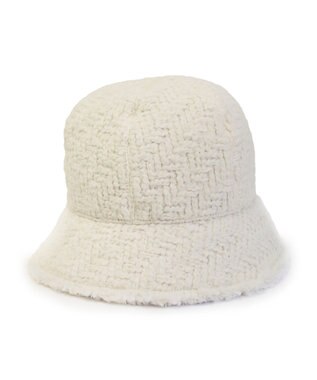 ATRENA 【Lサイズあり】JUMBLE TWEED HAT ハット アイボリー