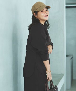 UNFILO コーデュロイ キャップ キャメル