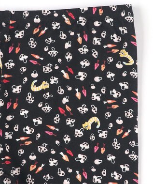 tsumori chisato SLEEP ツモリチサト ボトムス ベア天竺素材(本体) 長ズボン ルームウェア レディース UOX553/ワコール ブラック