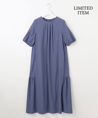 自由区 【カタログ掲載・WEB限定・接触冷感・UVカット・洗える】ファンクショナル ドレス セピア