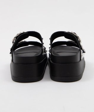 WEGO スタッズベルトサンダル ブラック