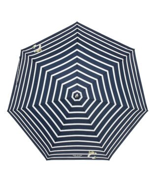 MOONBAT PAUL&JOE ACCESSOIRES(ポール＆ジョー アクセソワ) 折りたたみ傘 スウィンギングヌネット ネイビーブルー