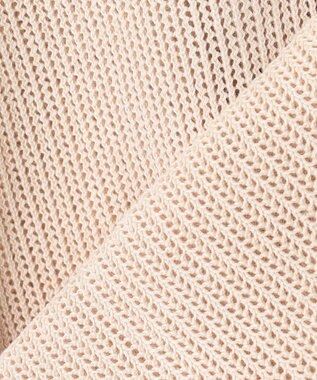 UNFILO メッシュニット カーディガン ベージュ