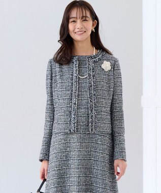 組曲 パールフラワーコサージュ アイボリー系