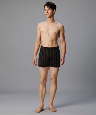 WACOAL MEN トランクス 天然由来繊維（混） しっとりなめらかな肌ざわり ニット素材 前開き GT7802 /ブロス バイ ワコールメン ベージュ