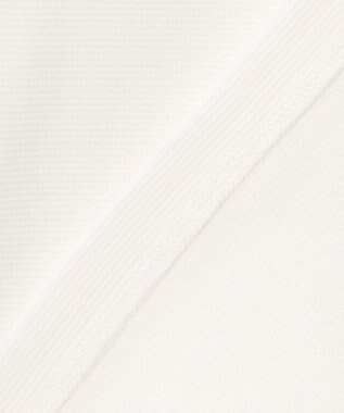 uncrave コットンミラノ ショート丈 Tシャツ（uncrave WHITE） オフ