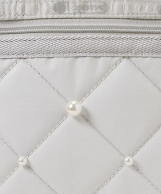 LeSportsac MINI N/S TOTE W/ PEARLS/ミストグレーパール ミストグレーパール