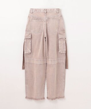 GRACE CONTINENTAL コクーンデニムカーゴパンツ グレー