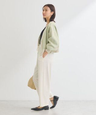 Green Parks ・ＥＬＥＮＣＡＲＥ　ＤＵＥ　ラメＶネックカーディガン Mint