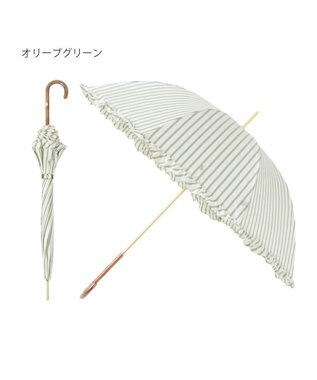 MOONBAT POLO RALPH LAUREN（ポロ ラルフローレン） 長傘 ストライプ×フリル