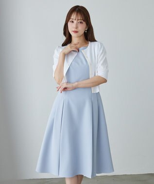 TOCCA 【00サイズあり・洗える】FLY FRERRY ドレス ブルー