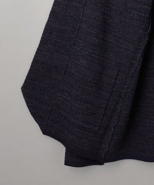 GOTAIRIKU テーラード設計【洗える】ニット カーディガンジャケット ネイビー系