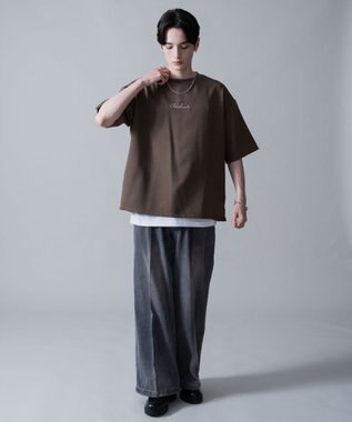 WEGO 【速乾/しわになりにくい/MLサイズ展開】ドライポリアンサンブルプルオーバー（SS） ブラウン