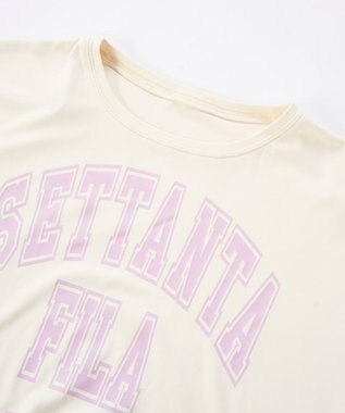 OP／FILA 【FILA】短丈Tシャツ付き3点セット水着 ホワイト