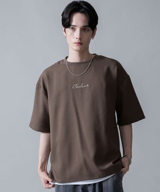 WEGO 【速乾/しわになりにくい/MLサイズ展開】ドライポリアンサンブルプルオーバー（SS） ブラウン